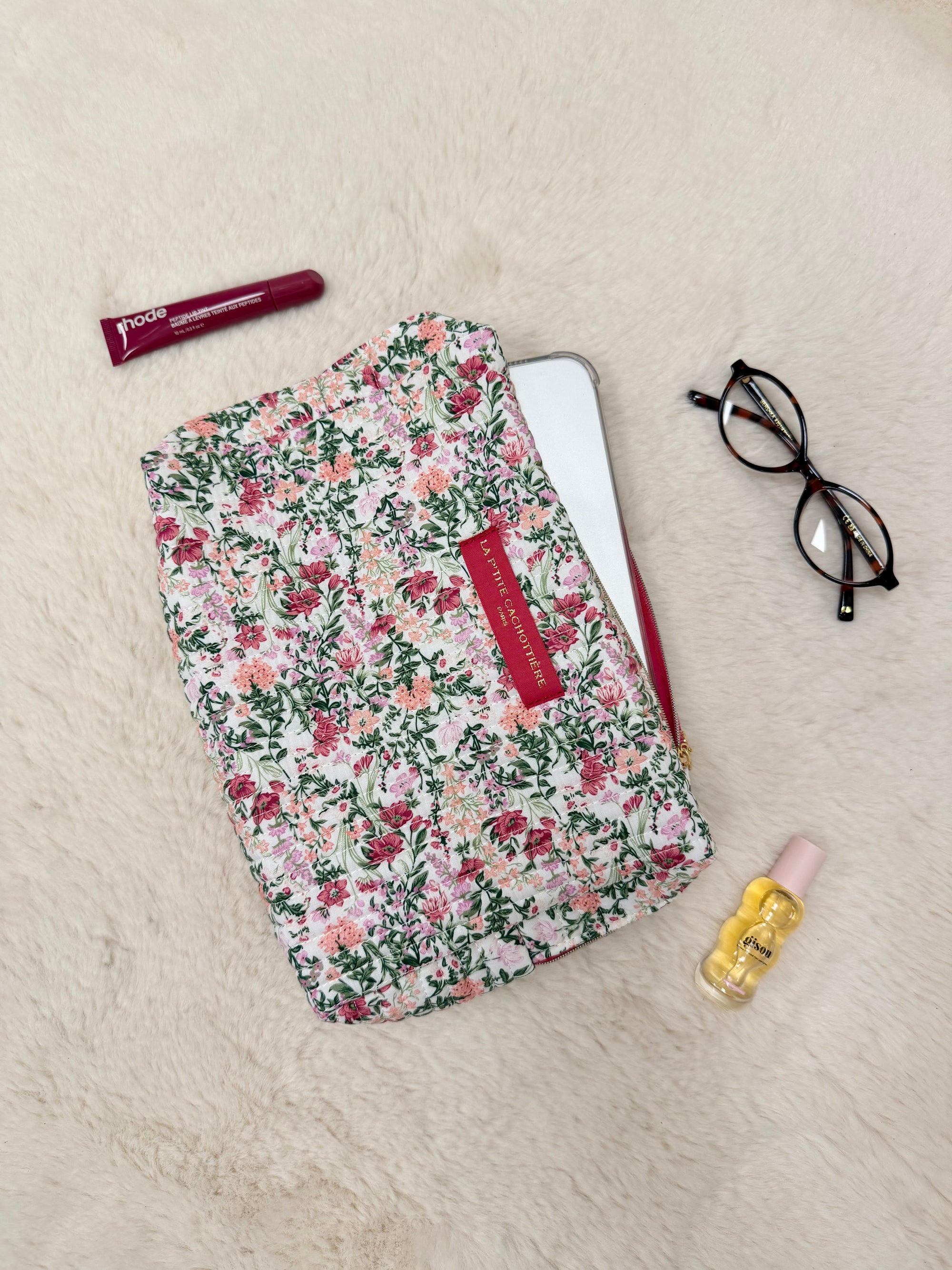 POCHETTE IPAD / TROUSSE DE TOILETTE LIBERTY ROSE