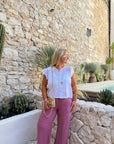 BLOUSE CASSANDRE BLANCHE