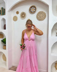 ROBE SOLEIL ROSE CLAIR