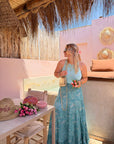 JUPE DOLCE TURQUOISE