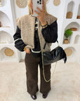 VESTE LÉONIE CAMEL
