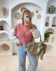 PULL NINON TERRACOTTA