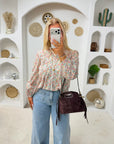 BLOUSE LIBERTY CLARISSE CORAIL