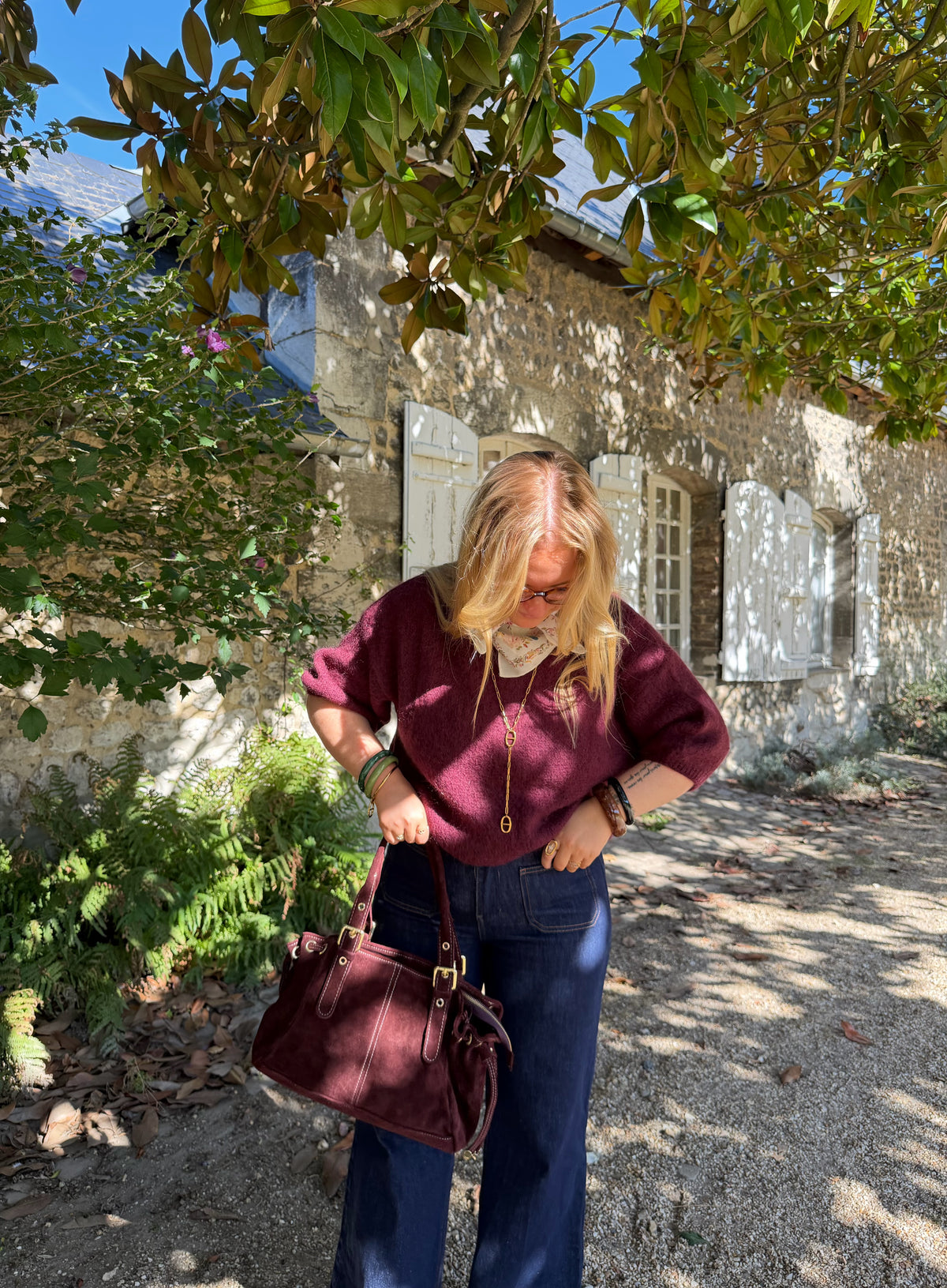 PULL ELÉA BORDEAUX