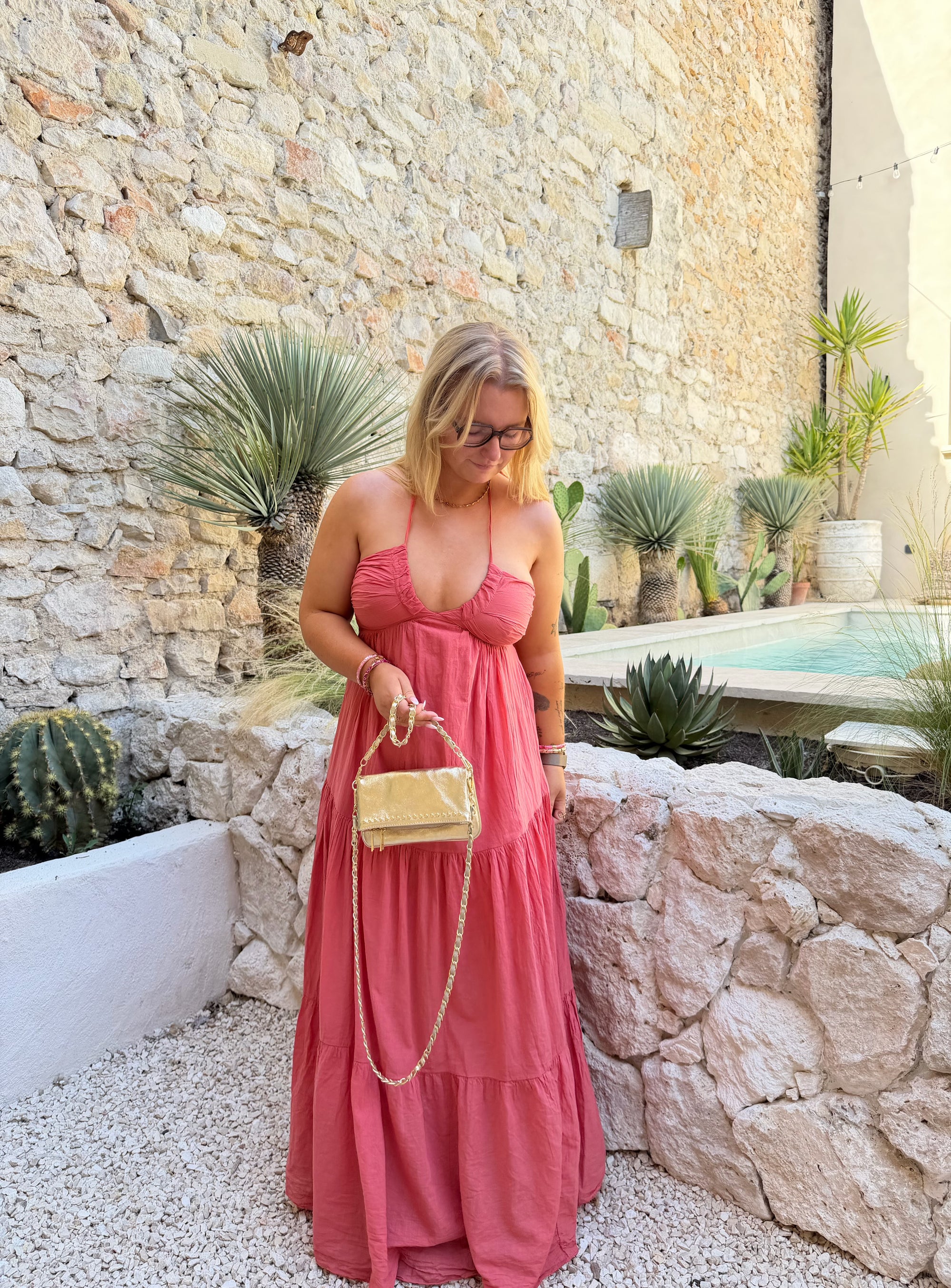 ROBE SOLEIL AELYS TERRACOTTA