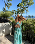 ROBE DOLCE TURQUOISE