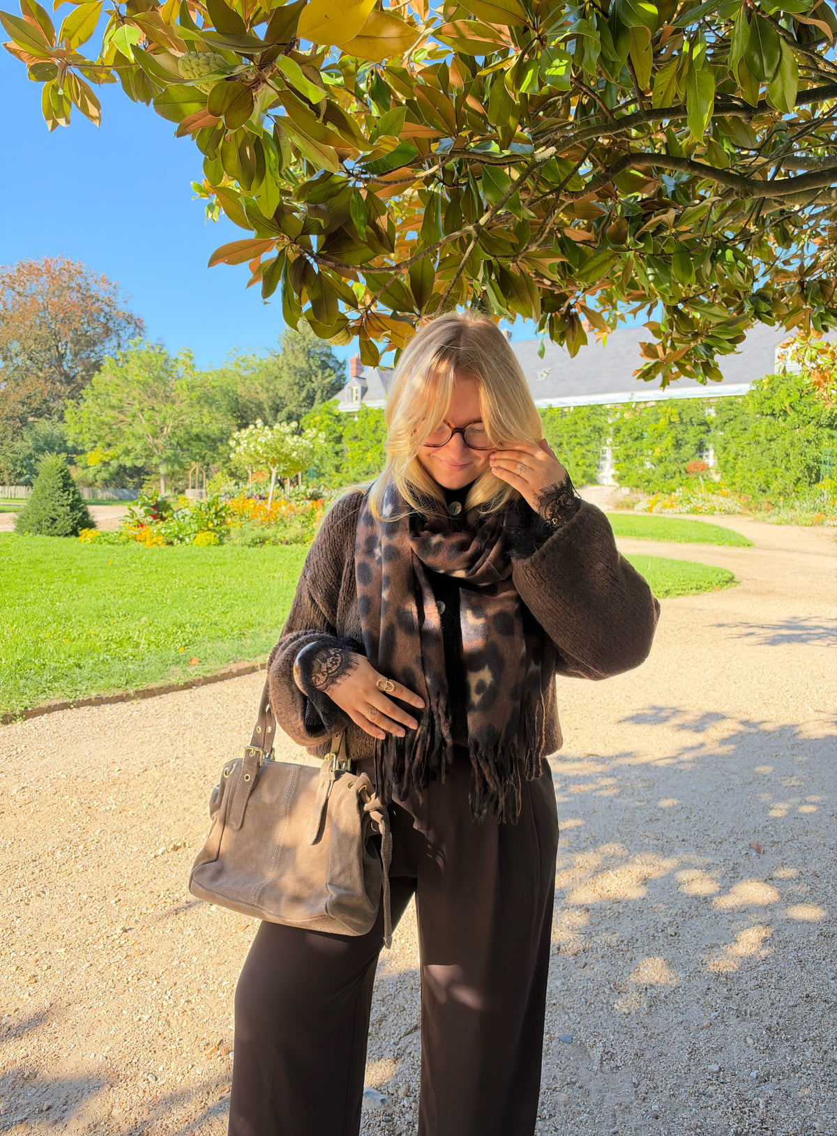 GILET CLAYLINE CHOCOLAT
