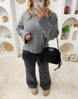 PULL MORGANE GRIS