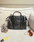 SAC ALIX XXL NOIR IRISÉ SIMILICUIR