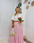 JUPE ENOLA ROSE CLAIR