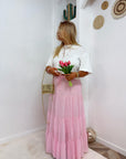 JUPE ENOLA ROSE CLAIR