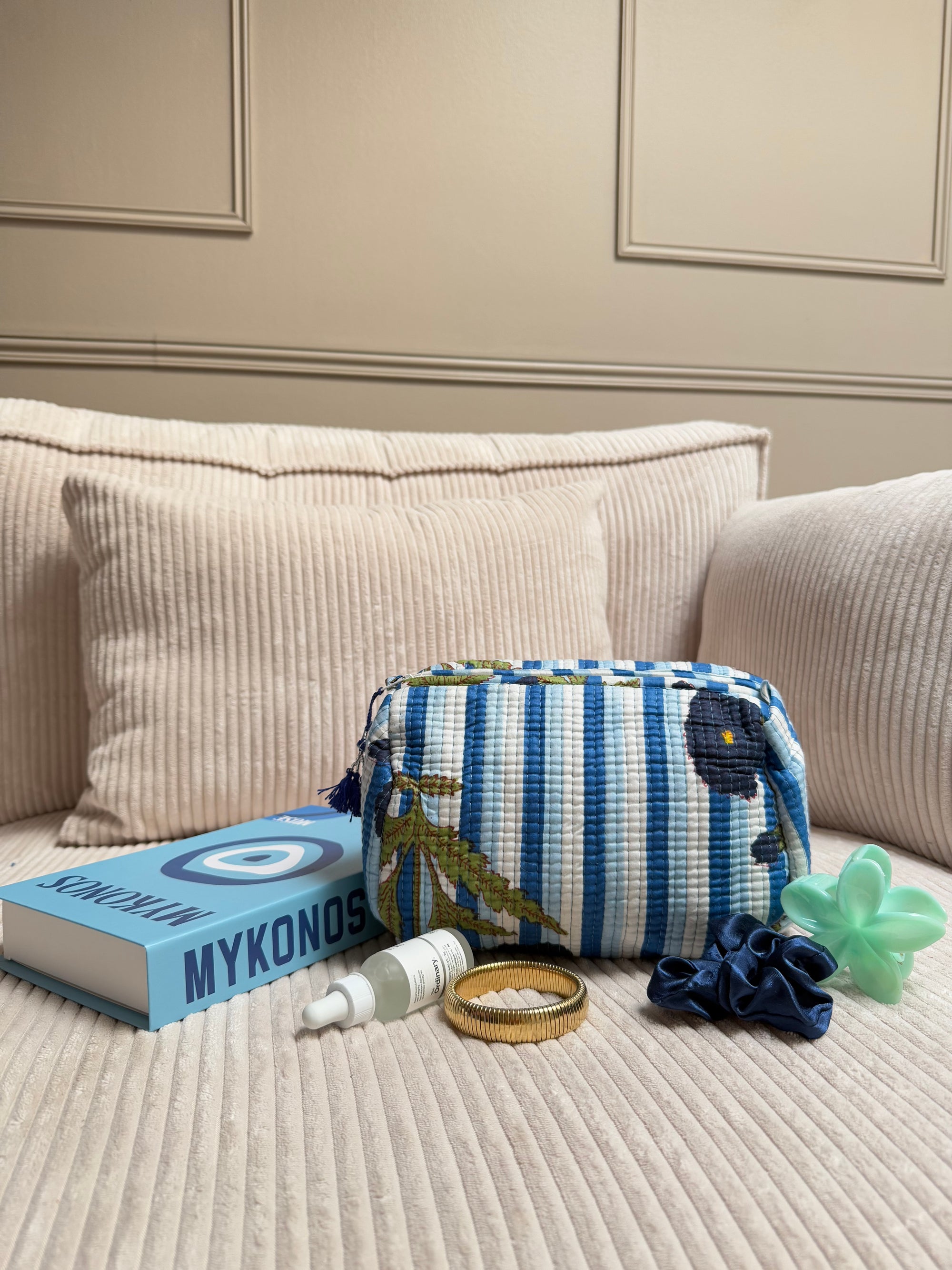 TROUSSE MATHILDE BLEU CIEL TAILLE L