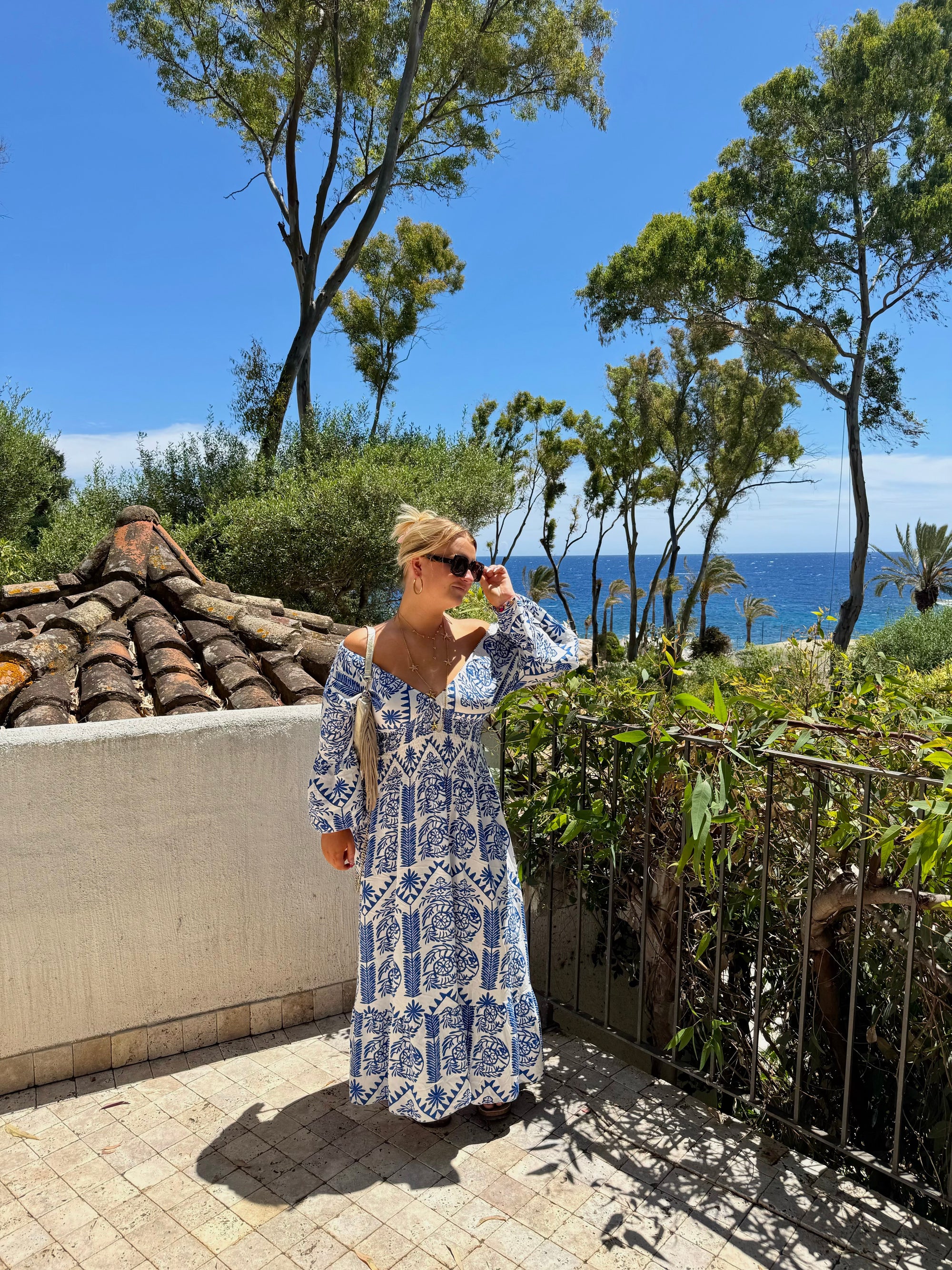 ROBE THAÏS BLEU ROI