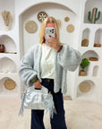 GILET OPALE GRIS
