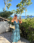ROBE DOLCE BLEU ÉMERAUDE -  - EXPEDITION LE 18/07