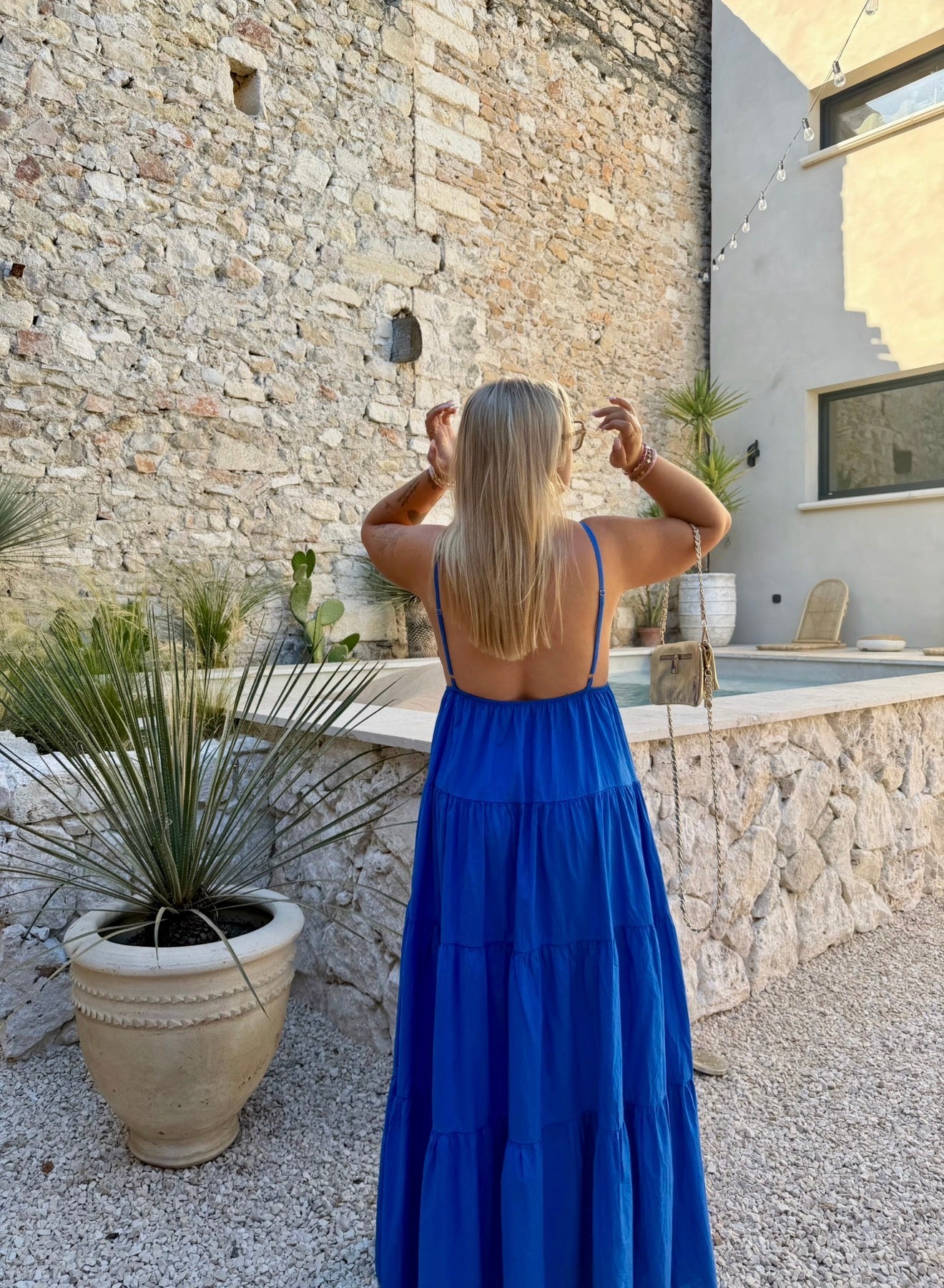 ROBE SOLEIL BLEU ROI