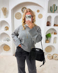 PULL MORGANE GRIS