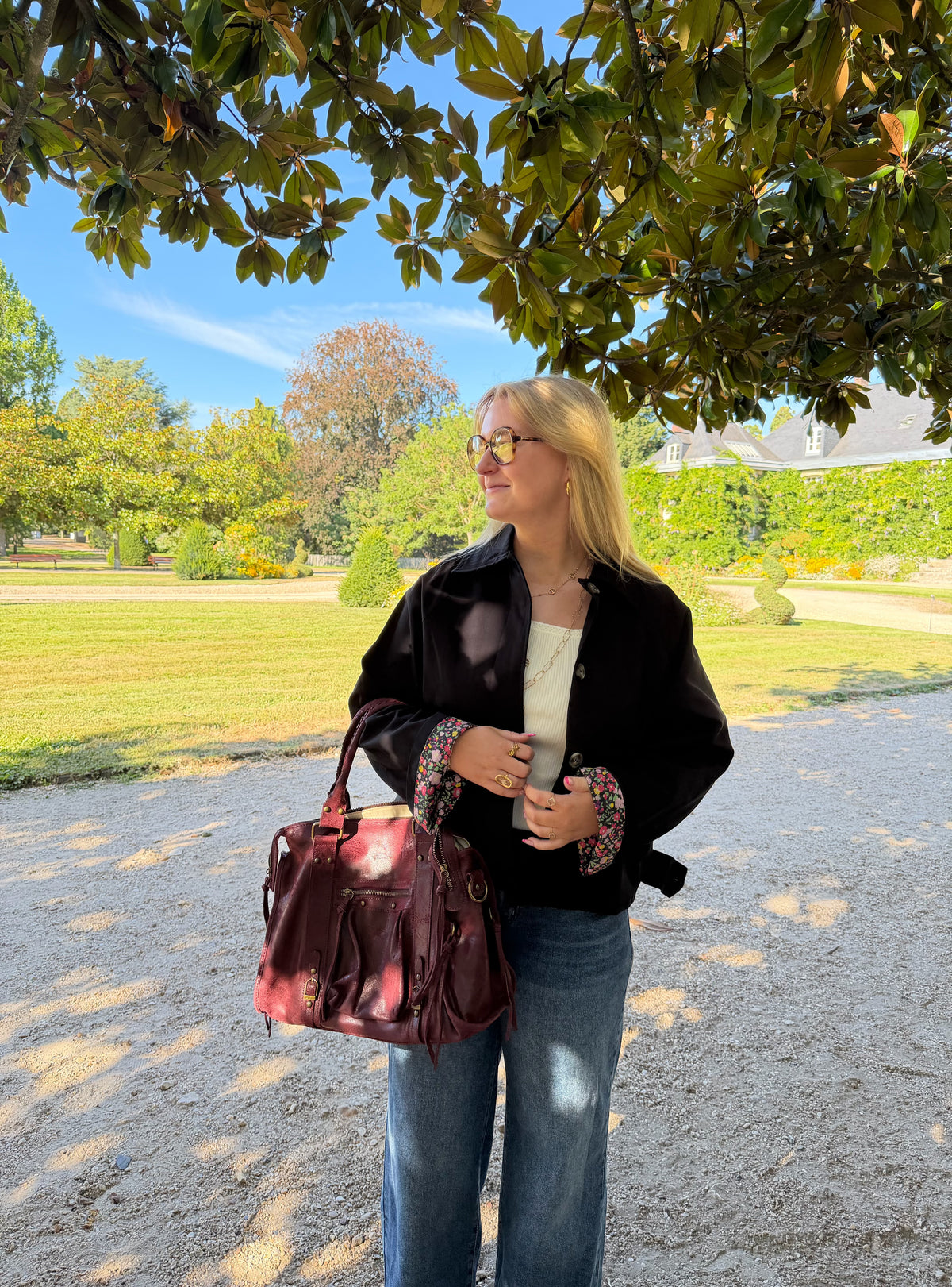 TRENCH LIBERTY DANAÉ NOIR