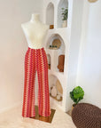 PANTALON IBIZA ROUGE
