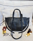 SAC EVA GRAINÉ NOIR