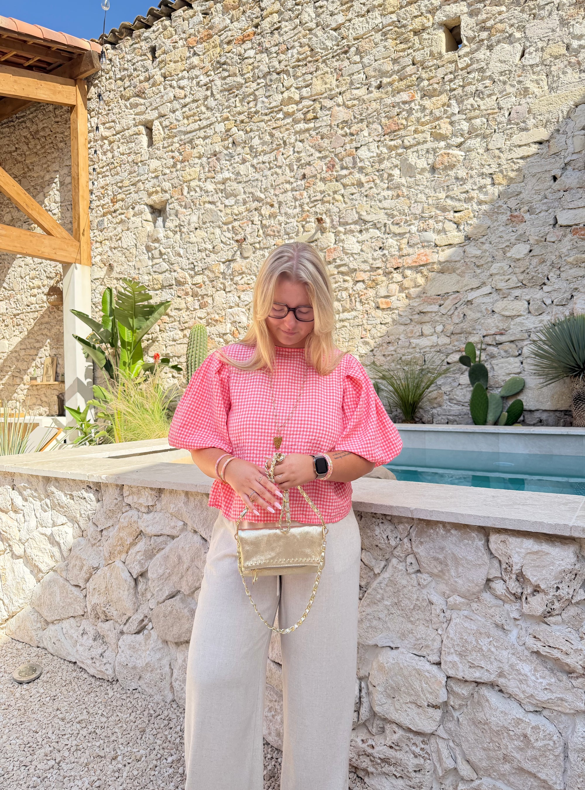 HAUT VICHY ZOÉ CORAIL