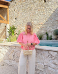 HAUT VICHY ZOÉ CORAIL