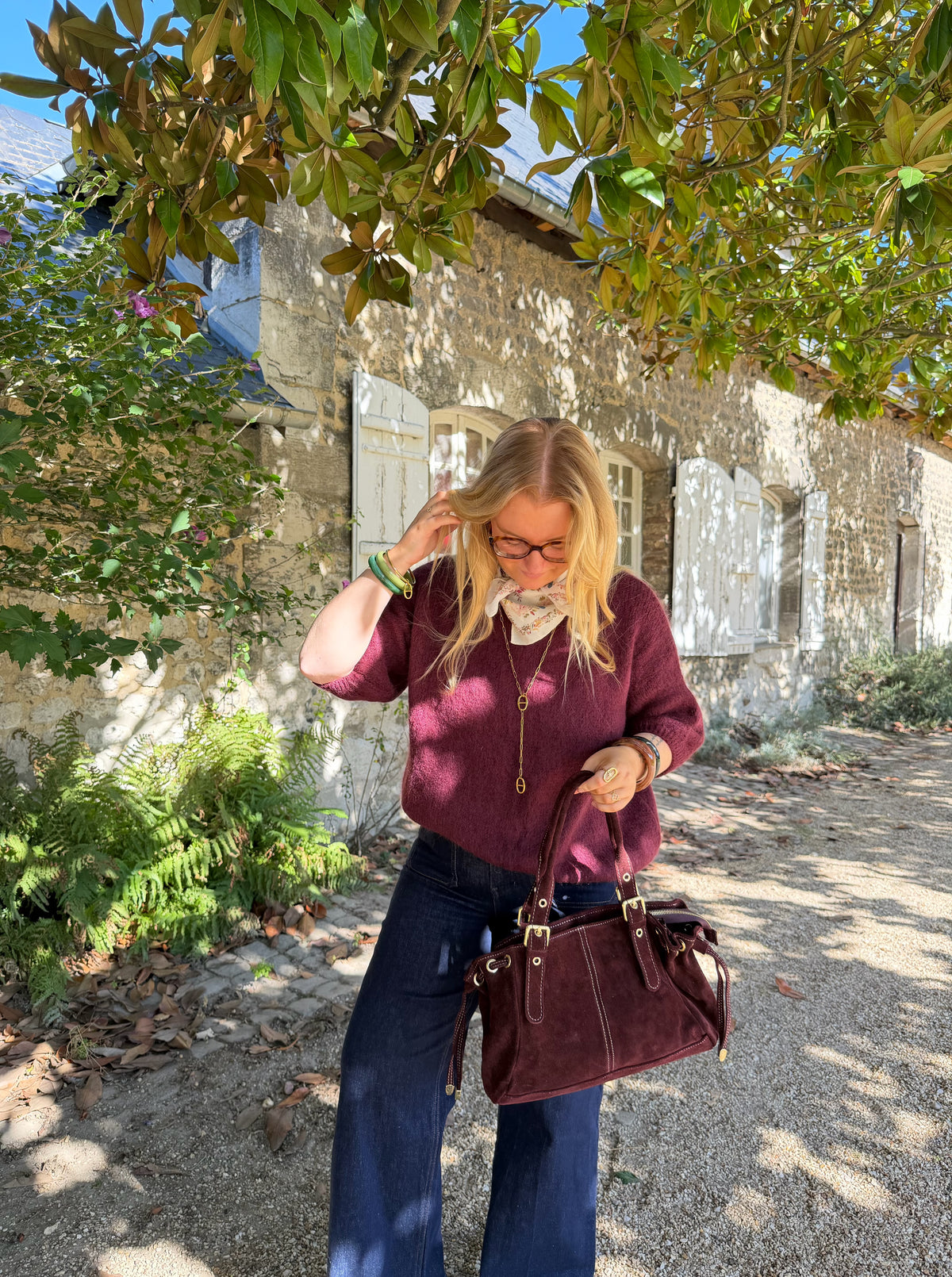 PULL ELÉA BORDEAUX