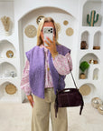 VESTE LÉONIE PARME
