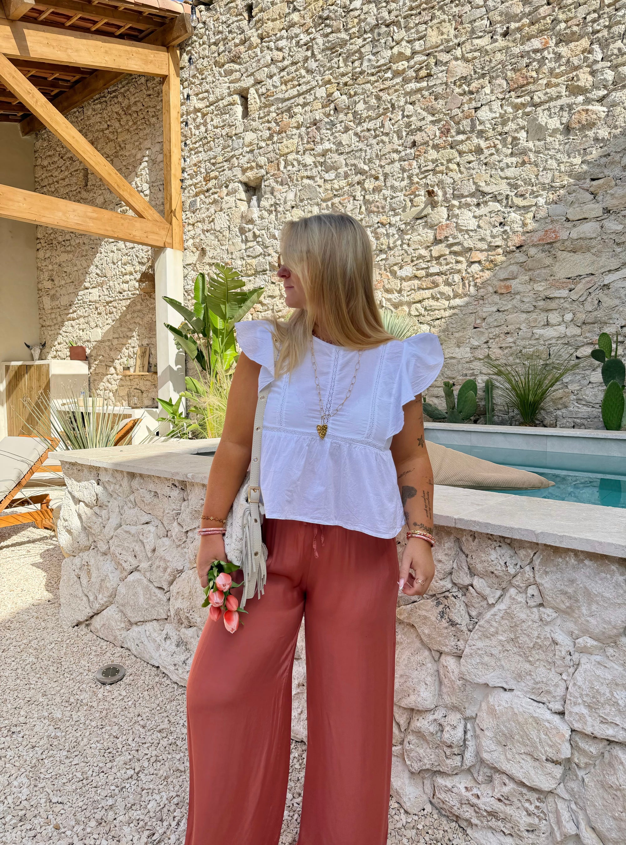BLOUSE VICTOIRE BLANCHE