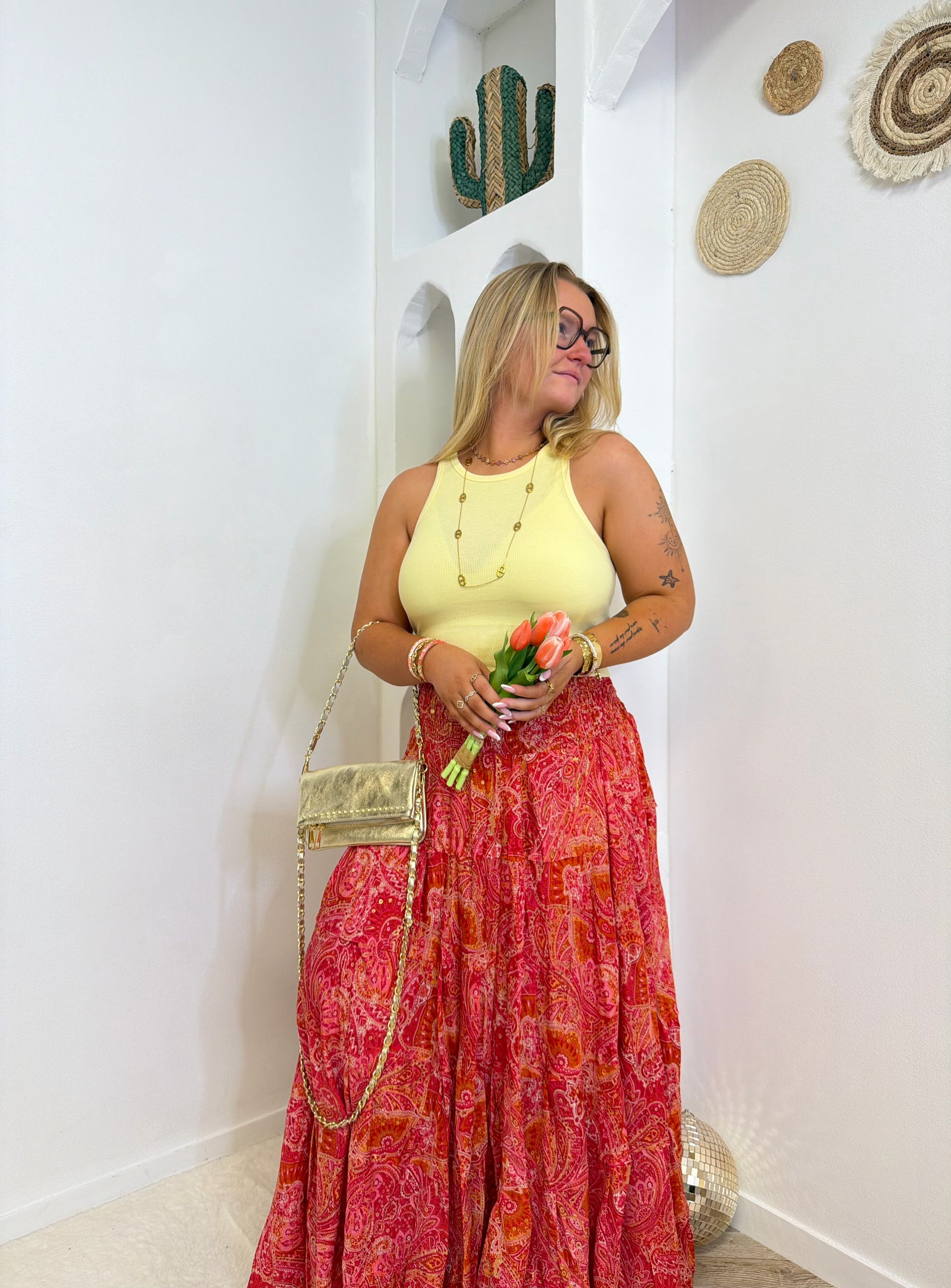 JUPE DOLCE ORANGE