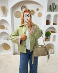 TRENCH LIBERTY DANAÉ KAKI CLAIR