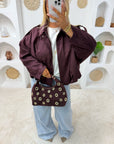 VESTE MADI BORDEAUX