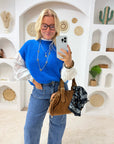 PULL NINON BLEU ROI