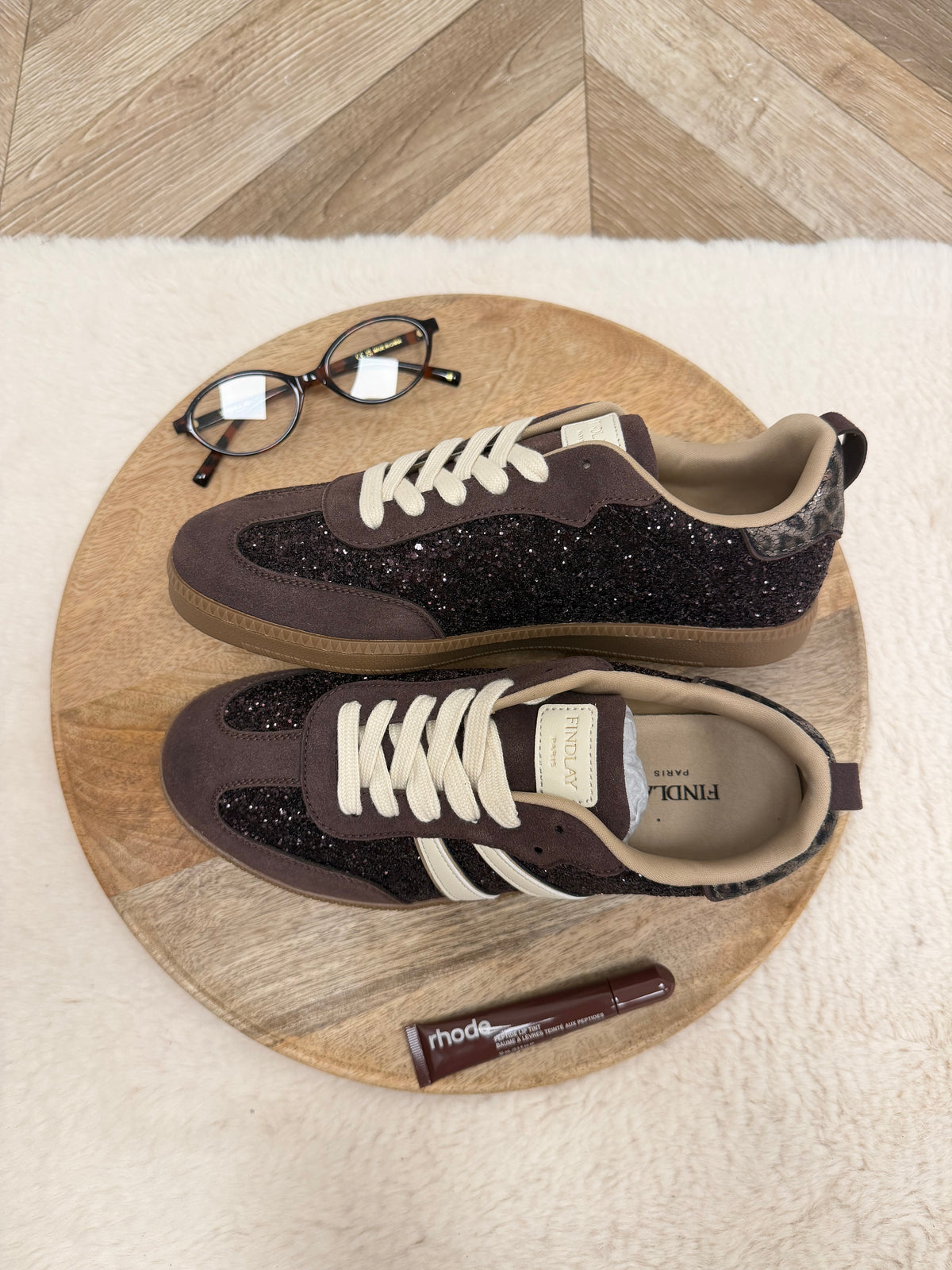 BASKET PAILLETTES CHOCOLAT