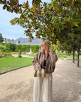 VESTE MADI TAUPE