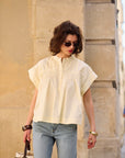 BLOUSE FLAVIE JAUNE BÉBÉ
