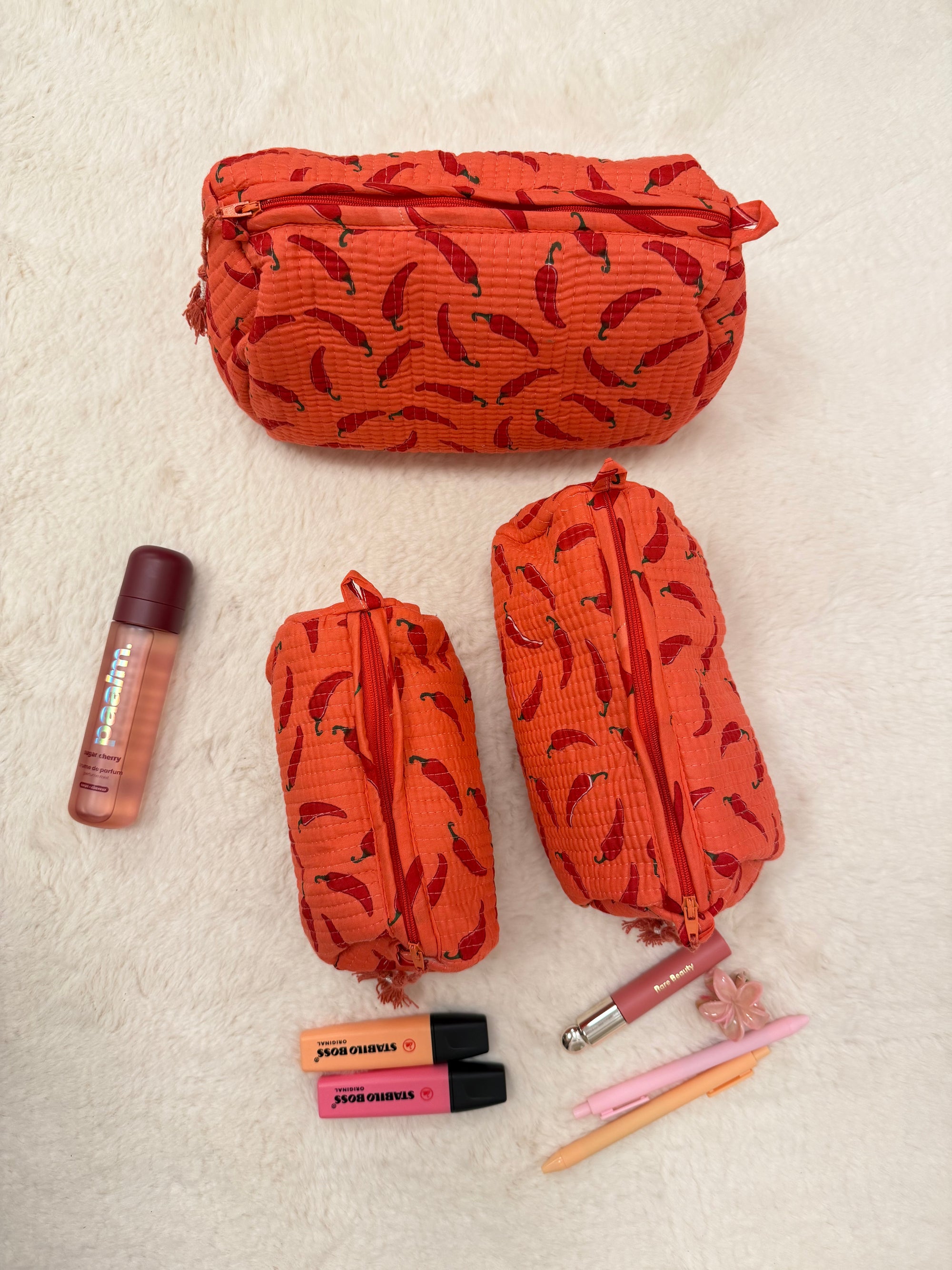 TROUSSE MATHILDE PIMENT ORANGE