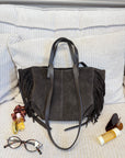 SAC EVA FRANGE NOIR