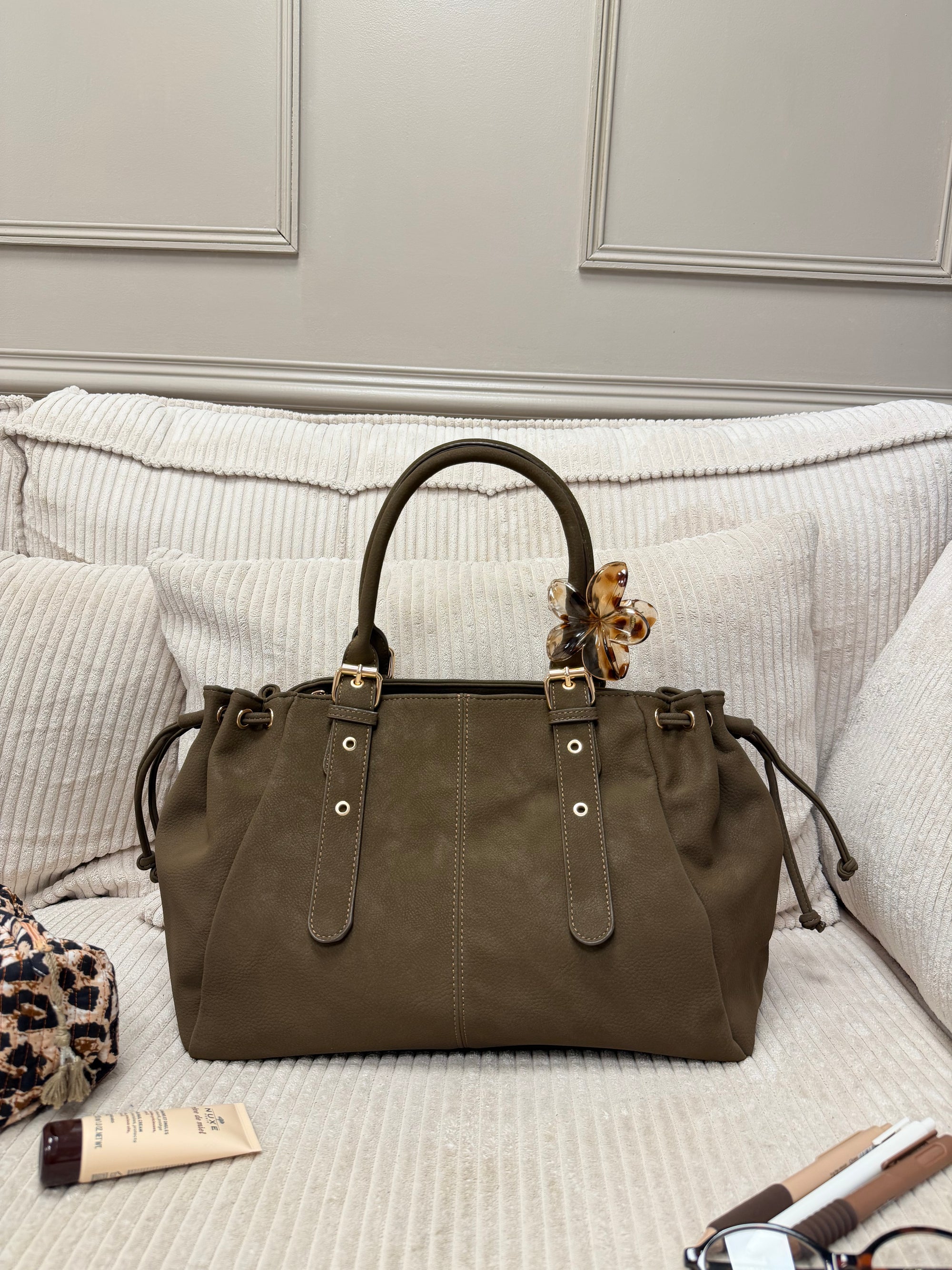 SAC CLÉO GRAINÉ MOKA