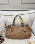 SAC JULIETTE TAUPE XL CUIR NOBLE