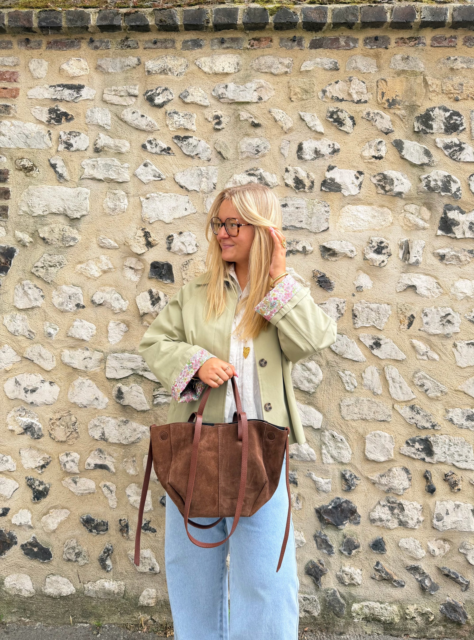 TRENCH LIBERTY DANAÉ KAKI CLAIR