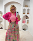 GILET CHLOÉ FUSHIA