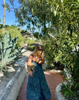 ROBE DOLCE BLEU ÉMERAUDE -  - EXPEDITION LE 18/07