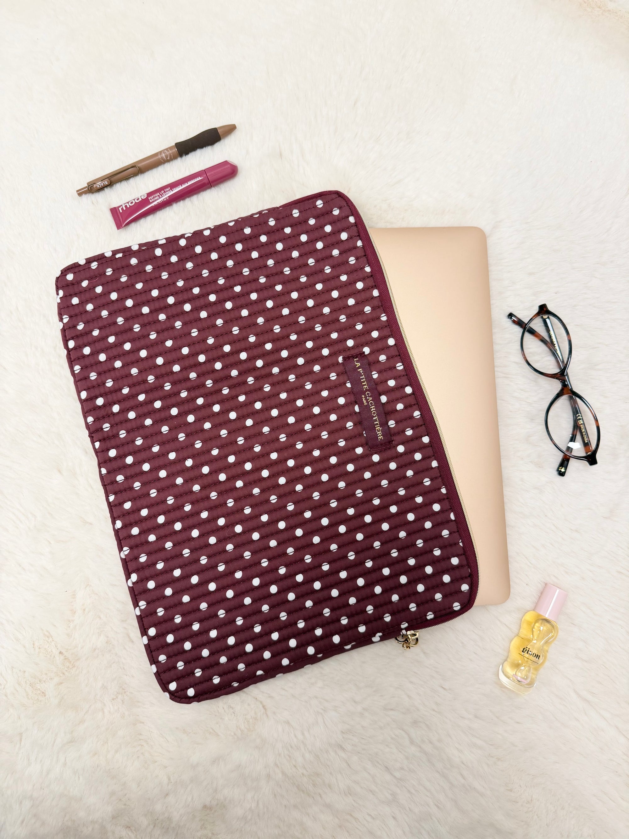 POCHETTE ORDINATEUR 13/14" POIS