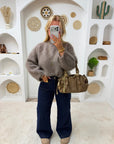 PULL MOHAIR KÉLIA NOISETTE
