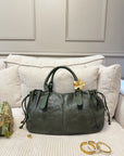 SAC JULIETTE KAKI XL CUIR NOBLE