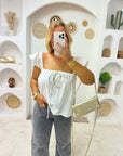 HAUT HEIDI BLANC