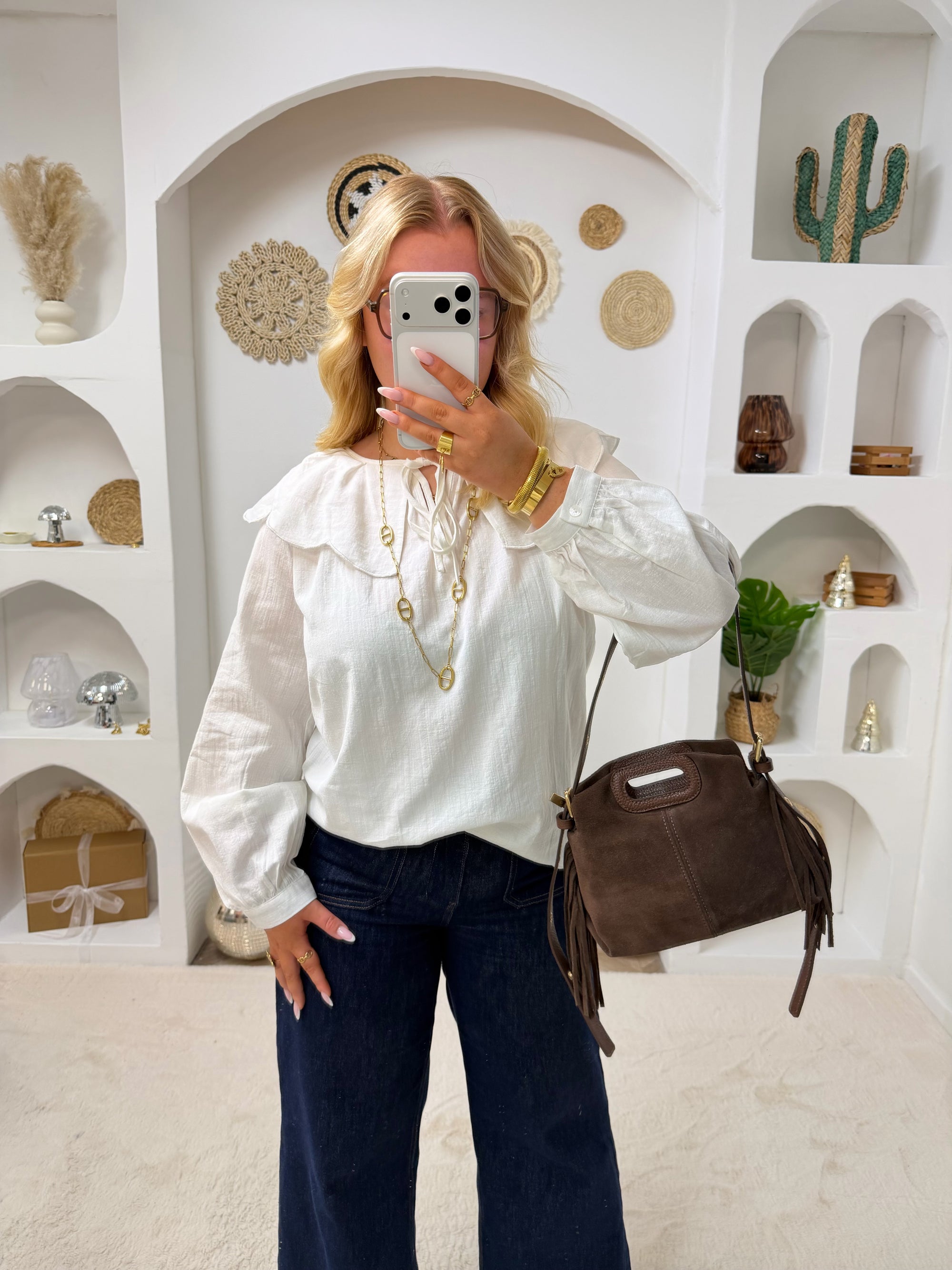 BLOUSE ALIE BLANCHE