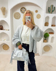 GILET OPALE GRIS