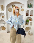 BLOUSE ALBA BLEU CIEL